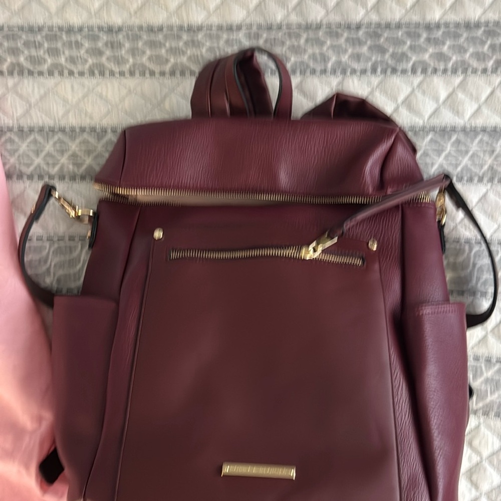 Gently used Poppy and Peonies Work backpack